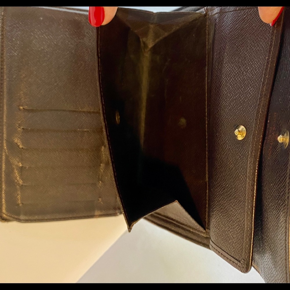 LOUIS VUITTON Porte Tresor Wallet in Damien Ebene good condition with box * - Picture 10 of 15